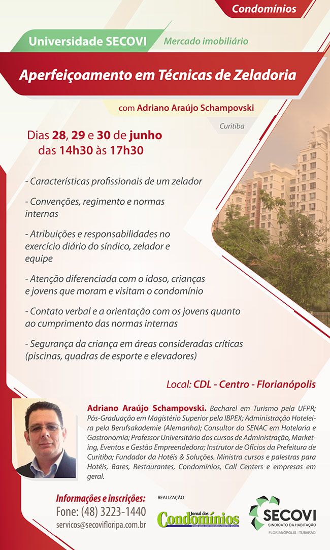  Aperfeiçoamento em Técnicas de Zeladoria